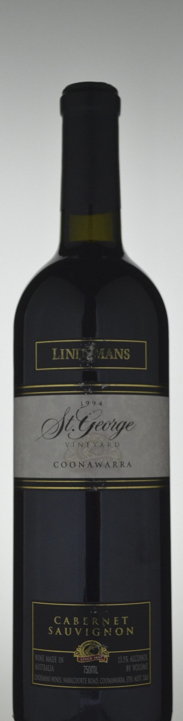 Lindemans St George Vineyard Cabernet Sauvignon 1994