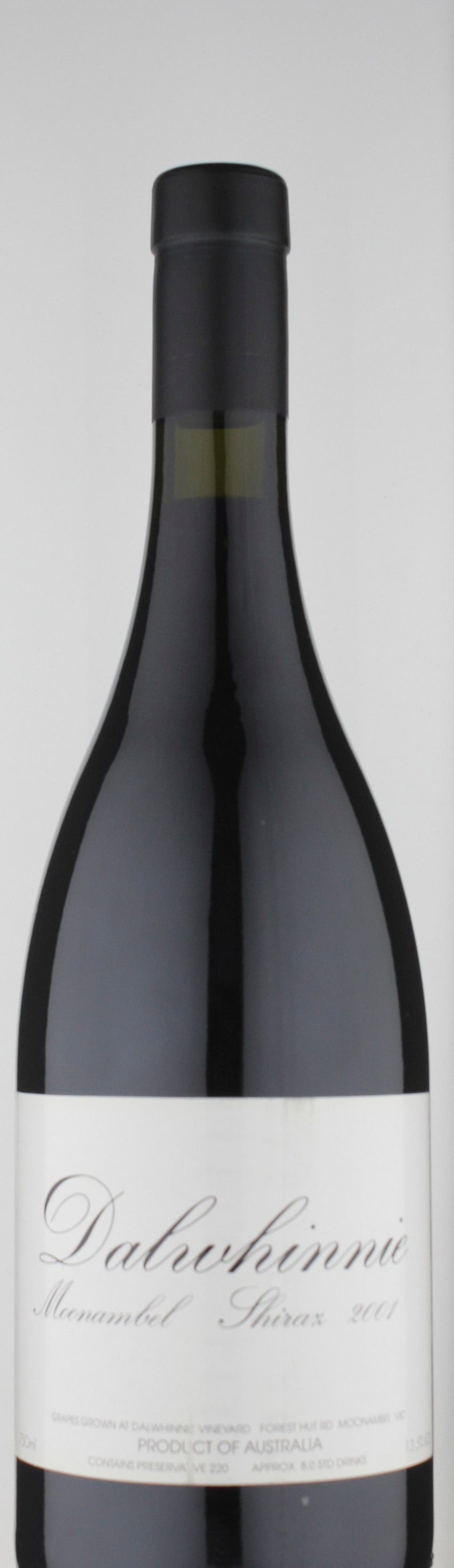 Dalwhinnie Moonambel Shiraz 2001