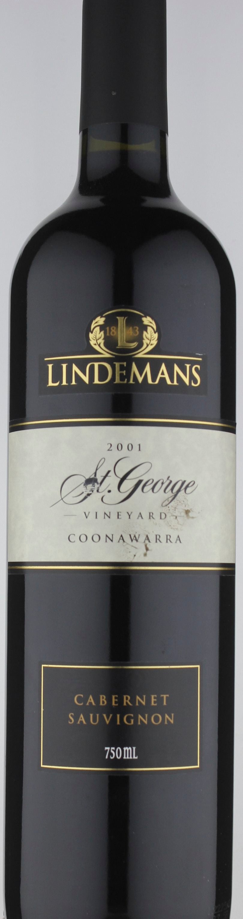 Lindemans St George Vineyard Cabernet Sauvignon 2001