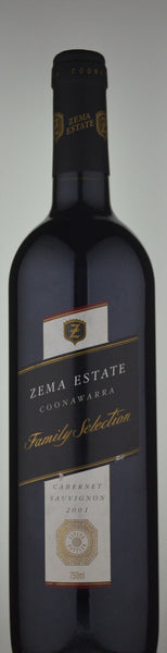 Zema Estate Family Selection Cabernet Sauvignon 2001