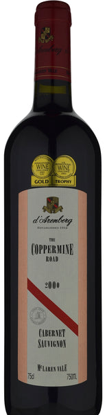 d'Arenberg The Coppermine Road Cabernet Sauvignon 2000