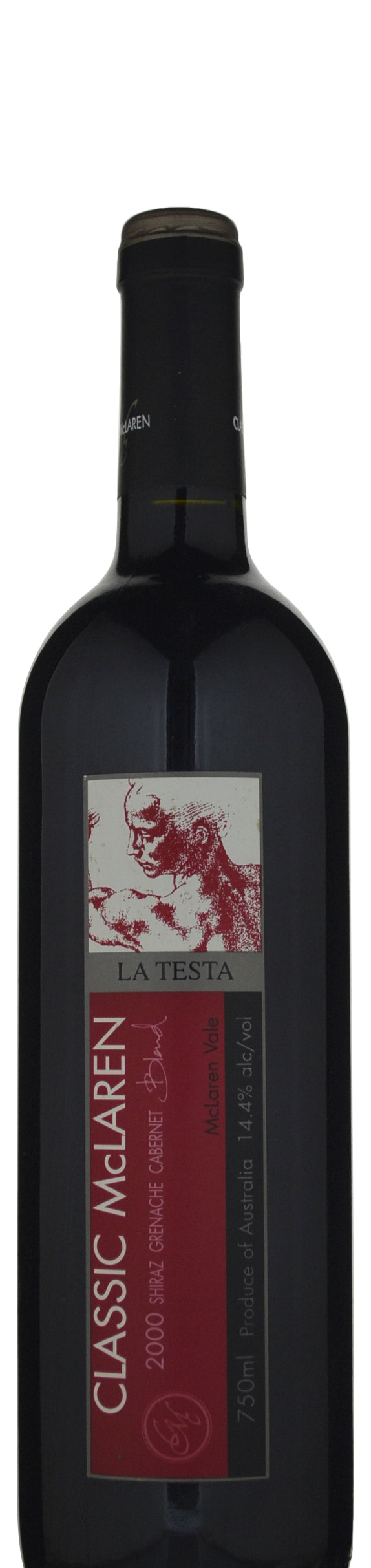 Classic McLaren La Testa Blend Shiraz Grenache Cabernet 2000