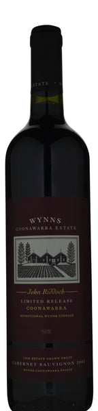 Wynns Coonawarra Estate John Riddoch Cabernet Sauvignon 2003