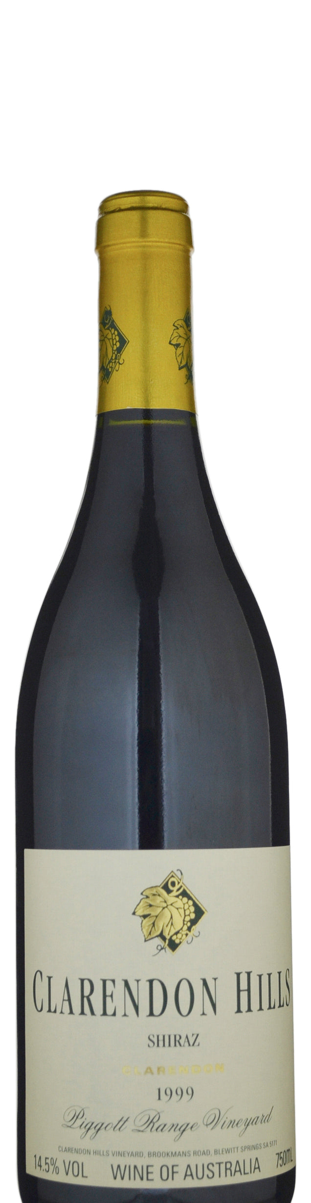 Clarendon Hills Piggott Range Vineyard Syrah 1999