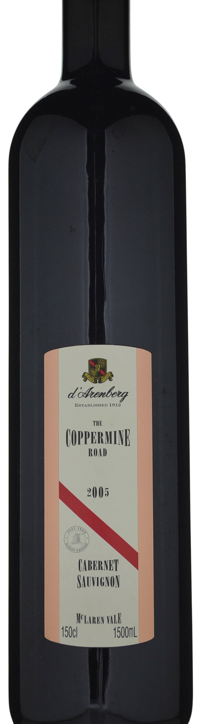 d'Arenberg The Coppermine Road Cabernet Sauvignon 2005