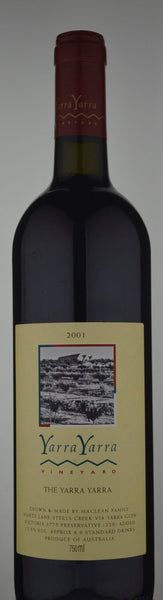 Yarra Yarra Vineyard The Yarra Yarra Cabernets 2001