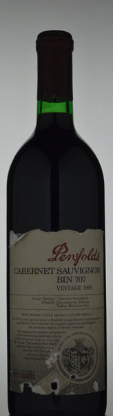 Penfolds Bin 707 Cabernet Sauvignon 1990