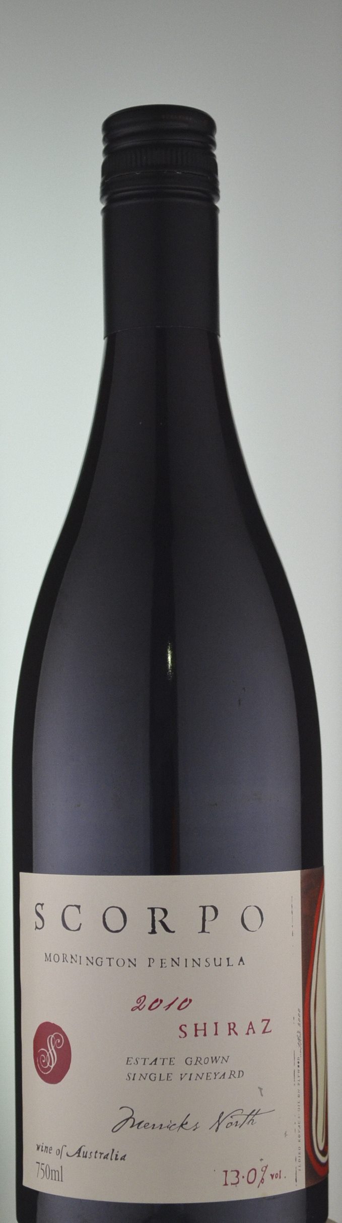 Scorpo Wines Merricks North Shiraz 2010