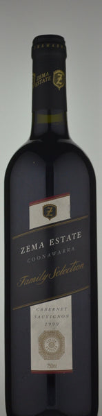 Zema Estate Family Selection Cabernet Sauvignon 1999