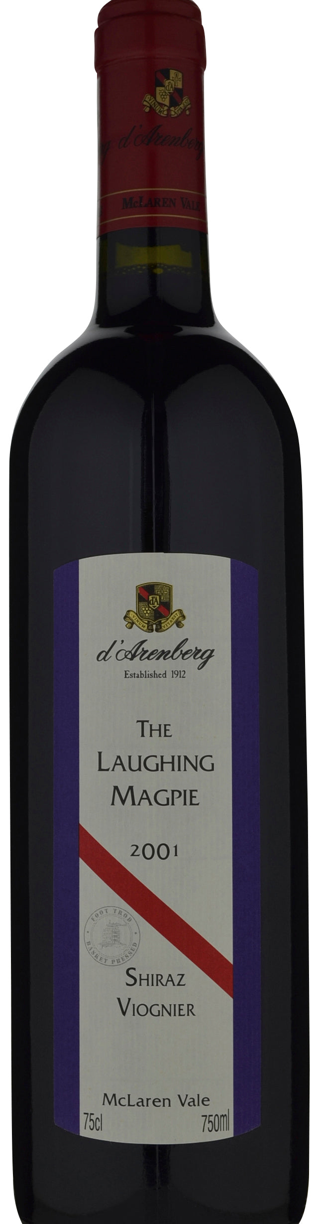 d'Arenberg The Laughing Magpie Shiraz Viognier 2001