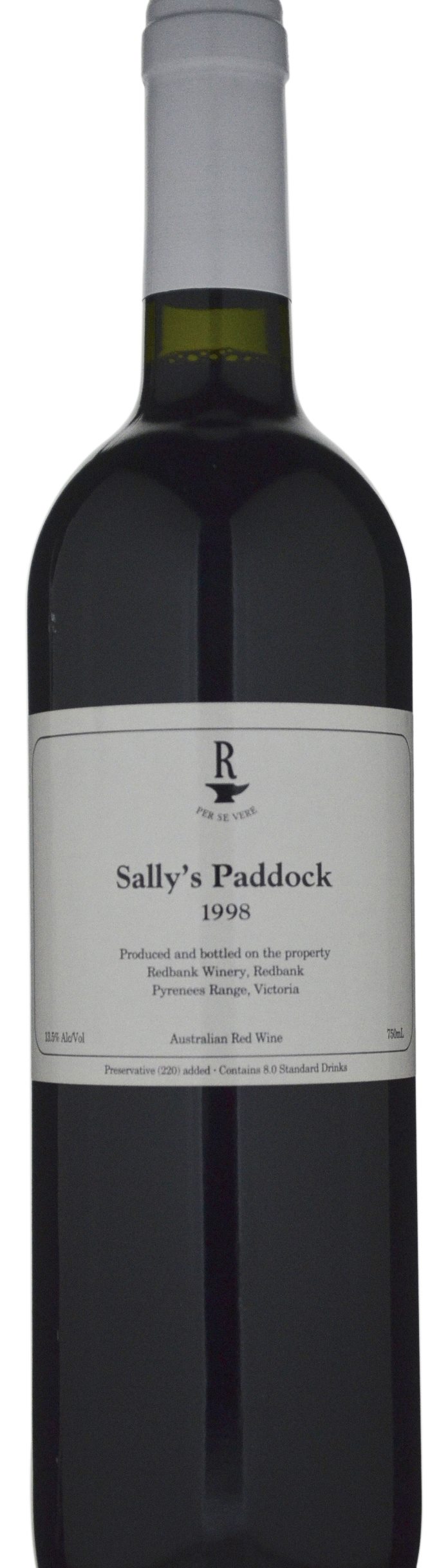 Redbank Winery Sally's Paddock Cabernets 1998