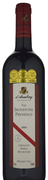 d'Arenberg The Ironstone Pressings Grenache Shiraz Mourvedre 2000