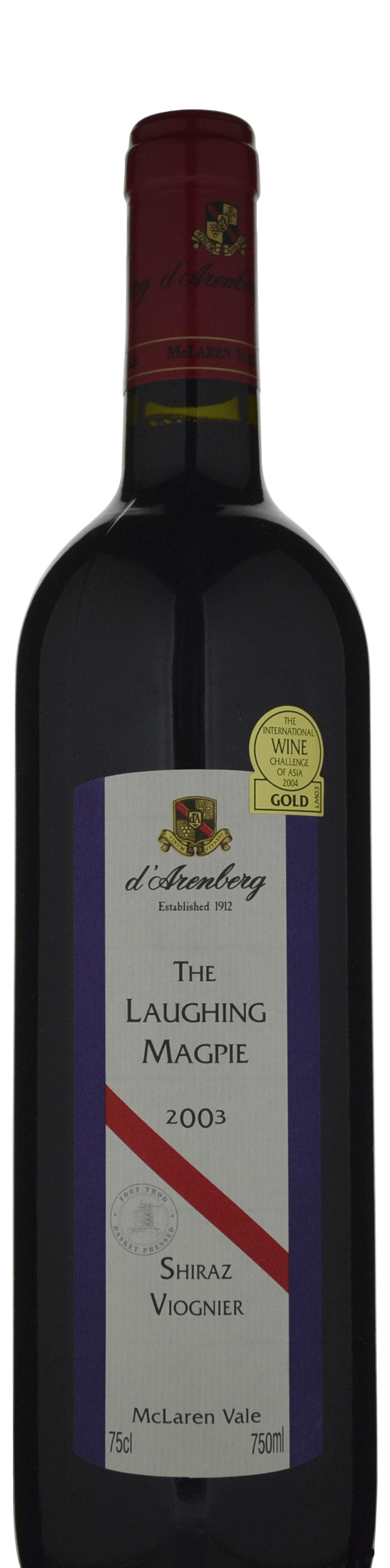 d'Arenberg The Laughing Magpie Shiraz Viognier 2003