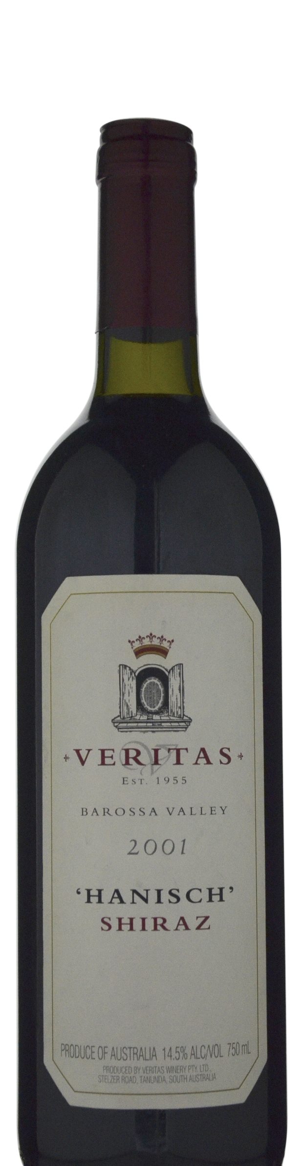 Veritas Hanisch Shiraz 2001