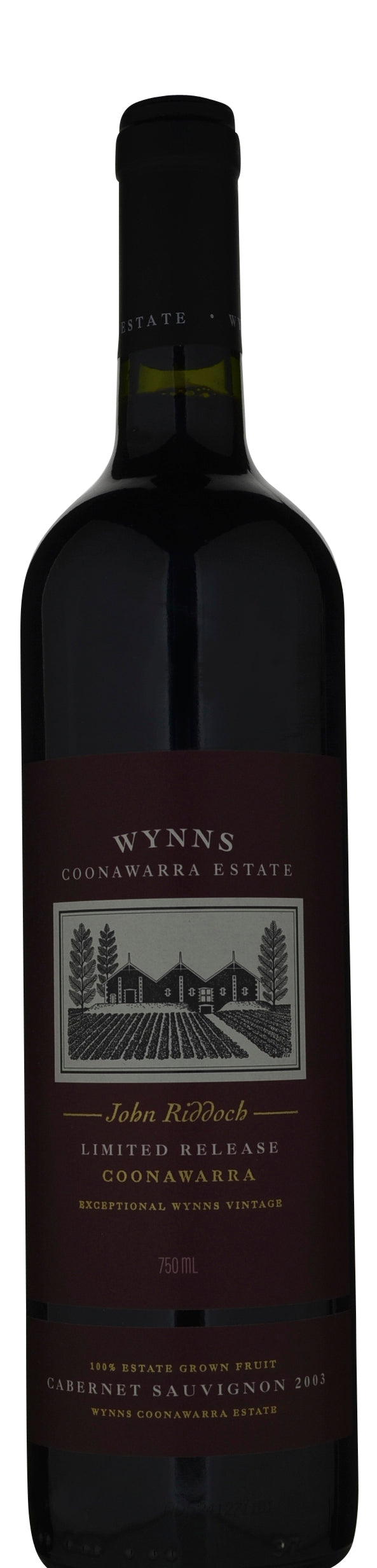 Wynns Coonawarra Estate John Riddoch Cabernet Sauvignon 2003