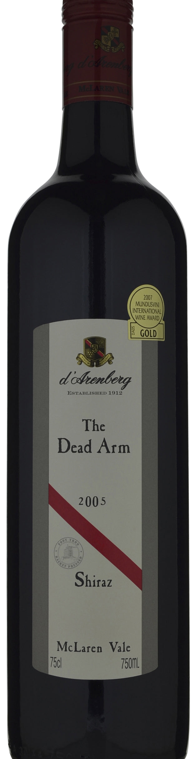 d'Arenberg The Dead Arm Shiraz 2005