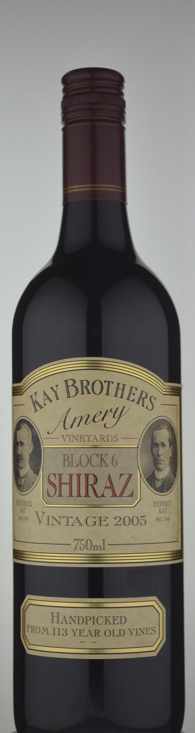 Kay Brothers Amery Block 6 Old Vine Shiraz 2005
