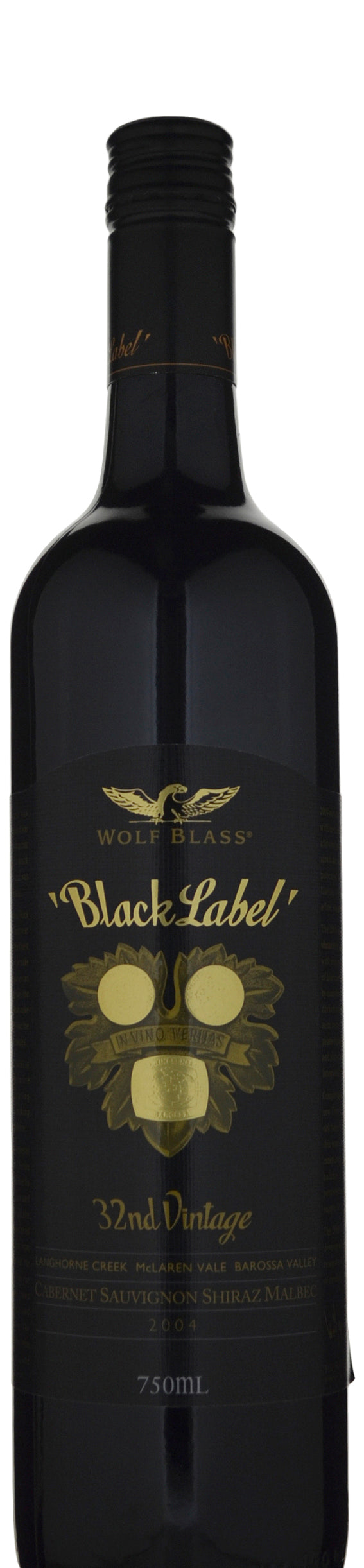 Wolf Blass Black Label Cabernet Shiraz Malbec 2004