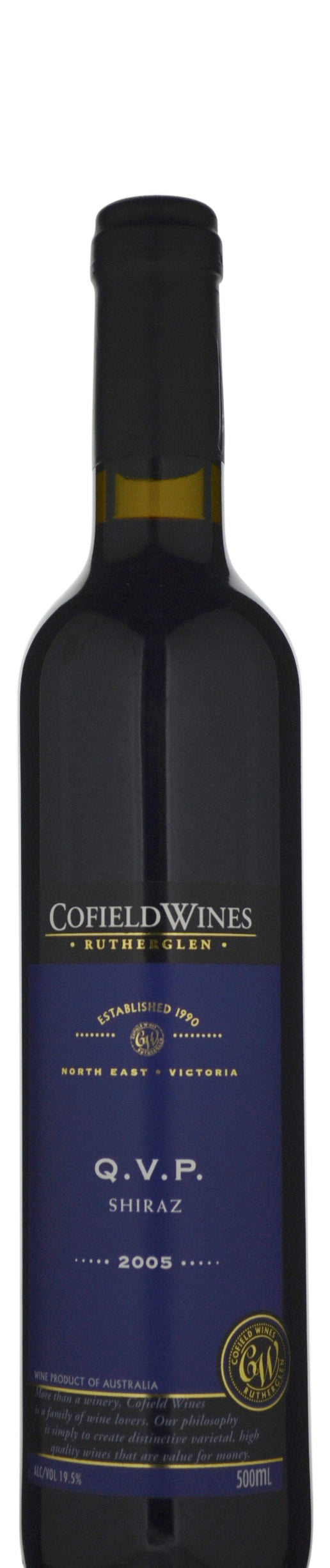 Cofield Wines QVP Shiraz Vintage Port 2005