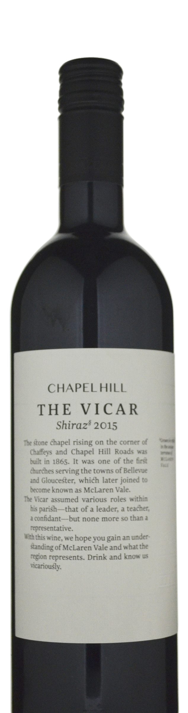 Chapel Hill The Vicar Shiraz 2015