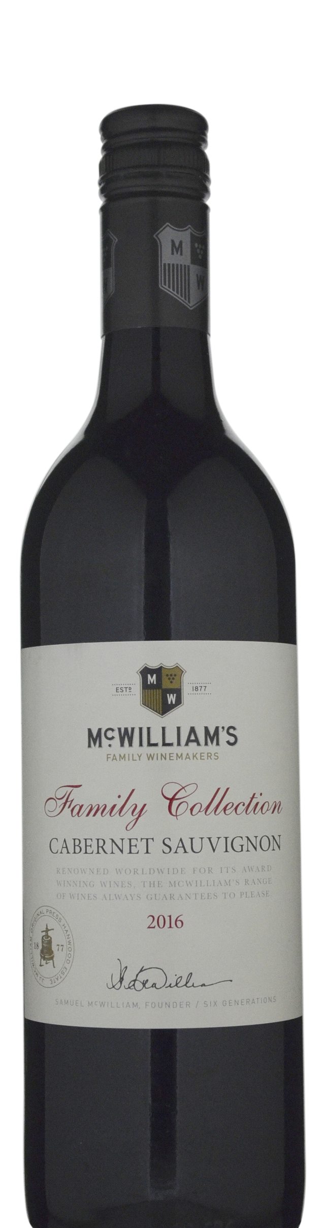 McWilliams Family Collection Cabernet Sauvignon 2016