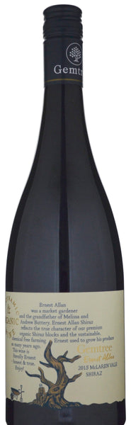 Gemtree Ernest Allan Shiraz 2015