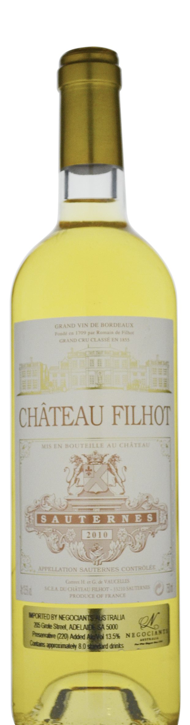 Chateau Filhot Sauternes 2010