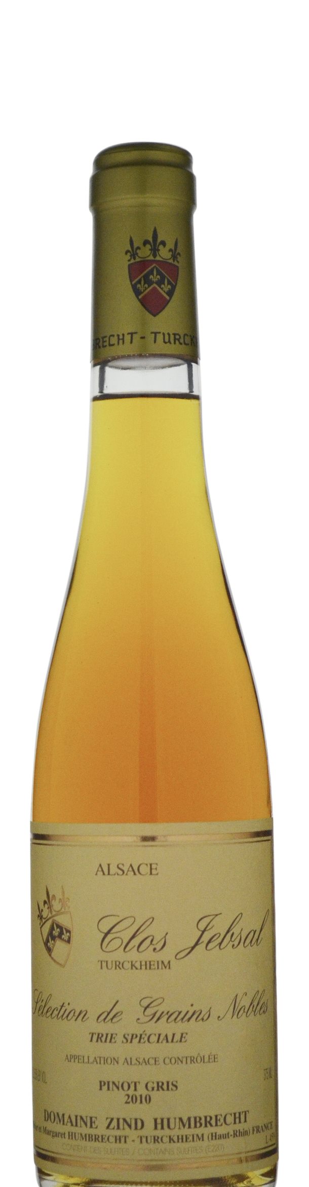 Domaine Zind Humbrecht Clos Jebsal Selection De Grains Noble Trie Speciale Tokay Pinot Gris 2010