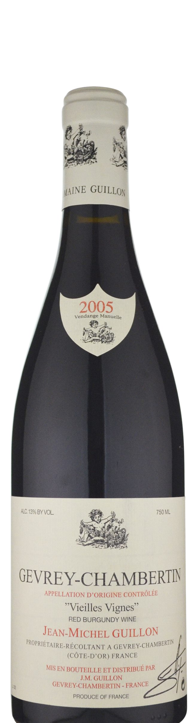 Domaine Jean-Michel Guillon Gevrey-Chambertin Vielles Vignes Burgundy 2005