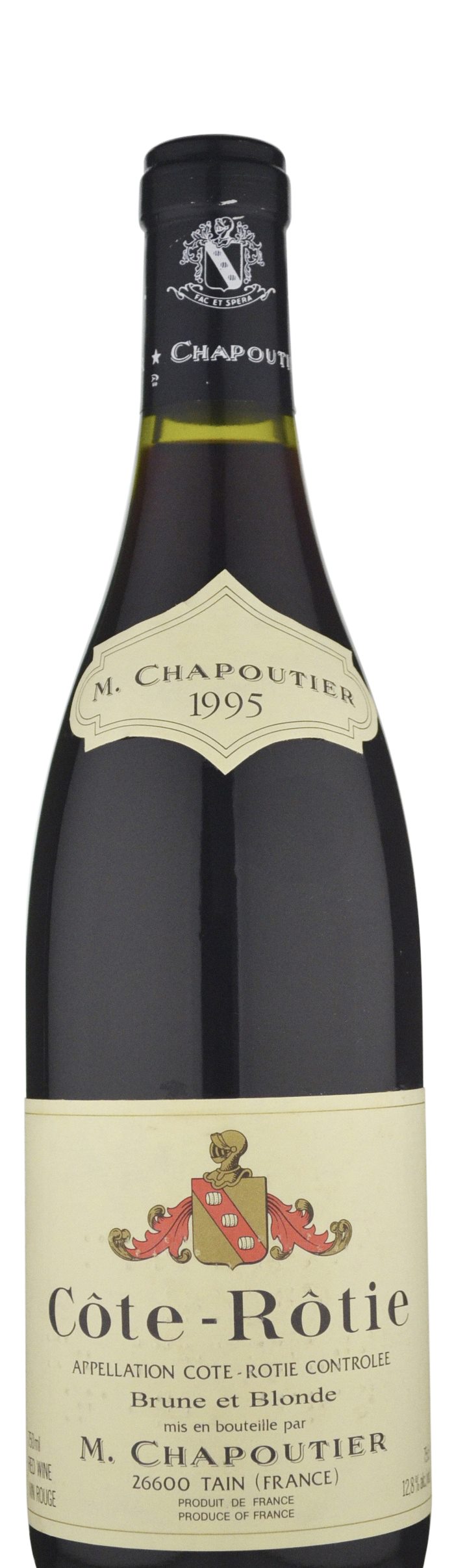 M. Chapoutier Cote Rotie Brune Et Blonde Syrah 1995