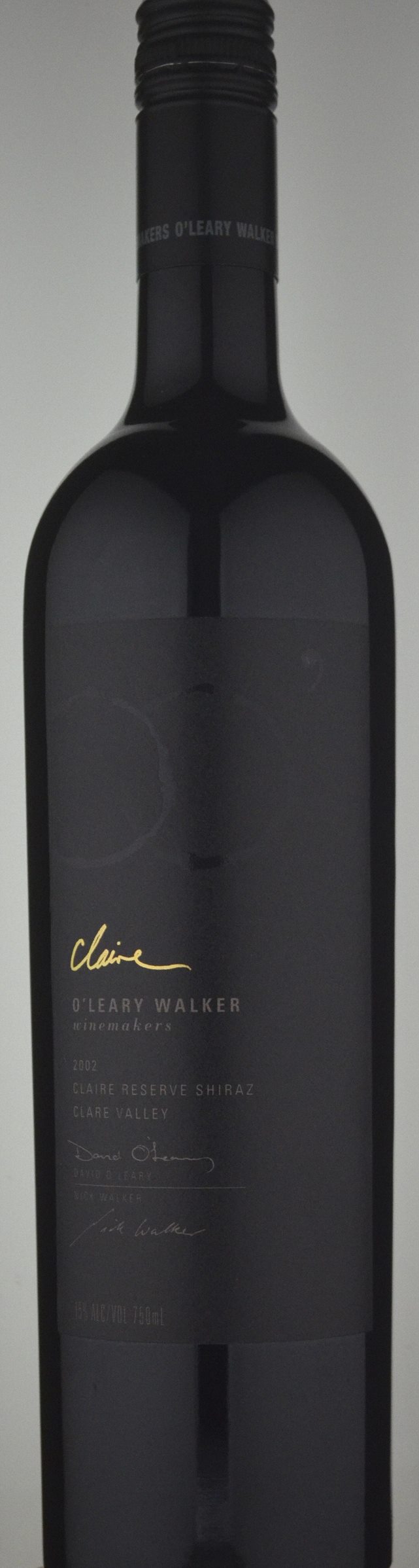 O'Leary Walker Clare Reserve Shiraz 2002